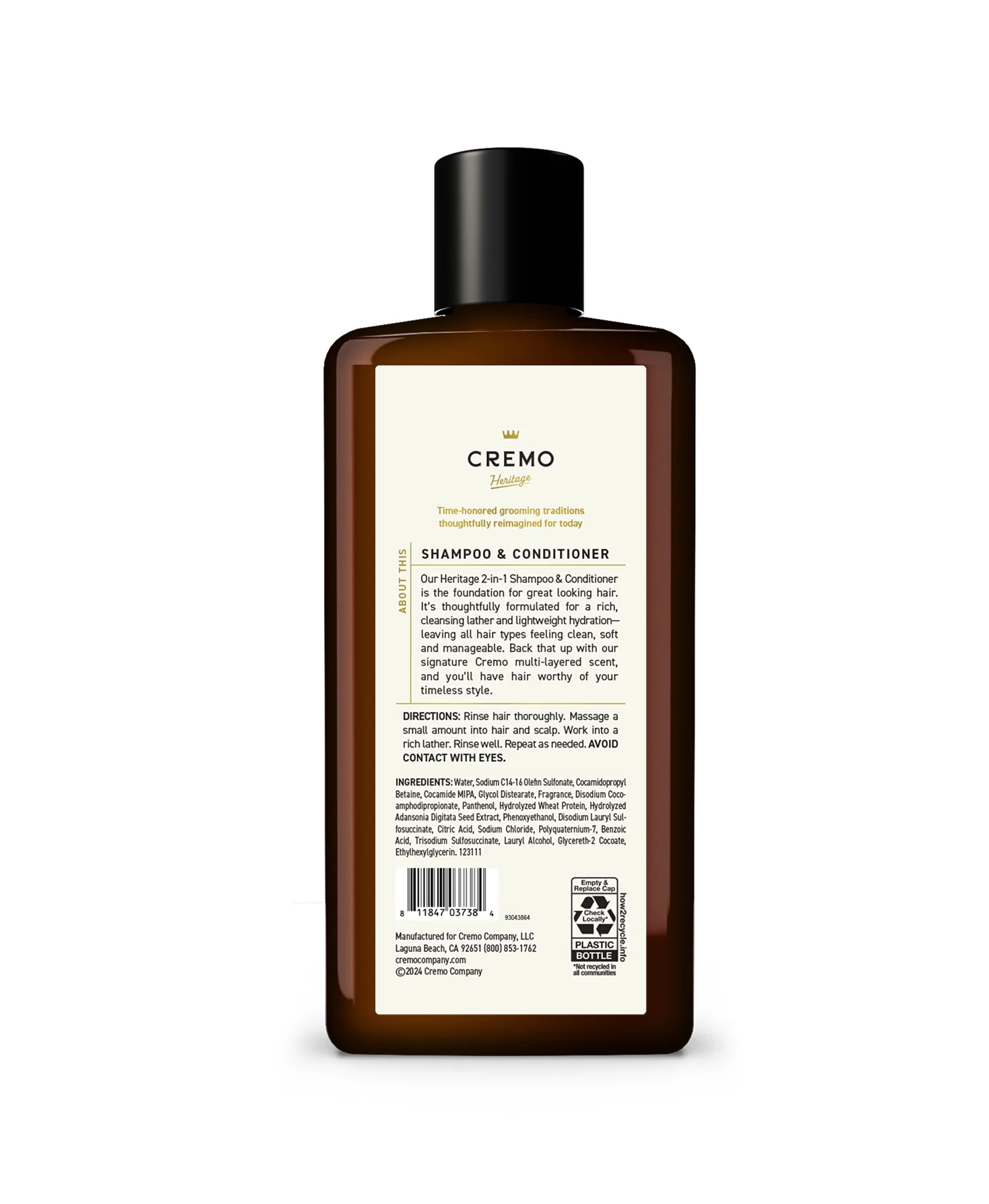 2-in-1 Heritage Black Shampoo & Conditioner - Image 7