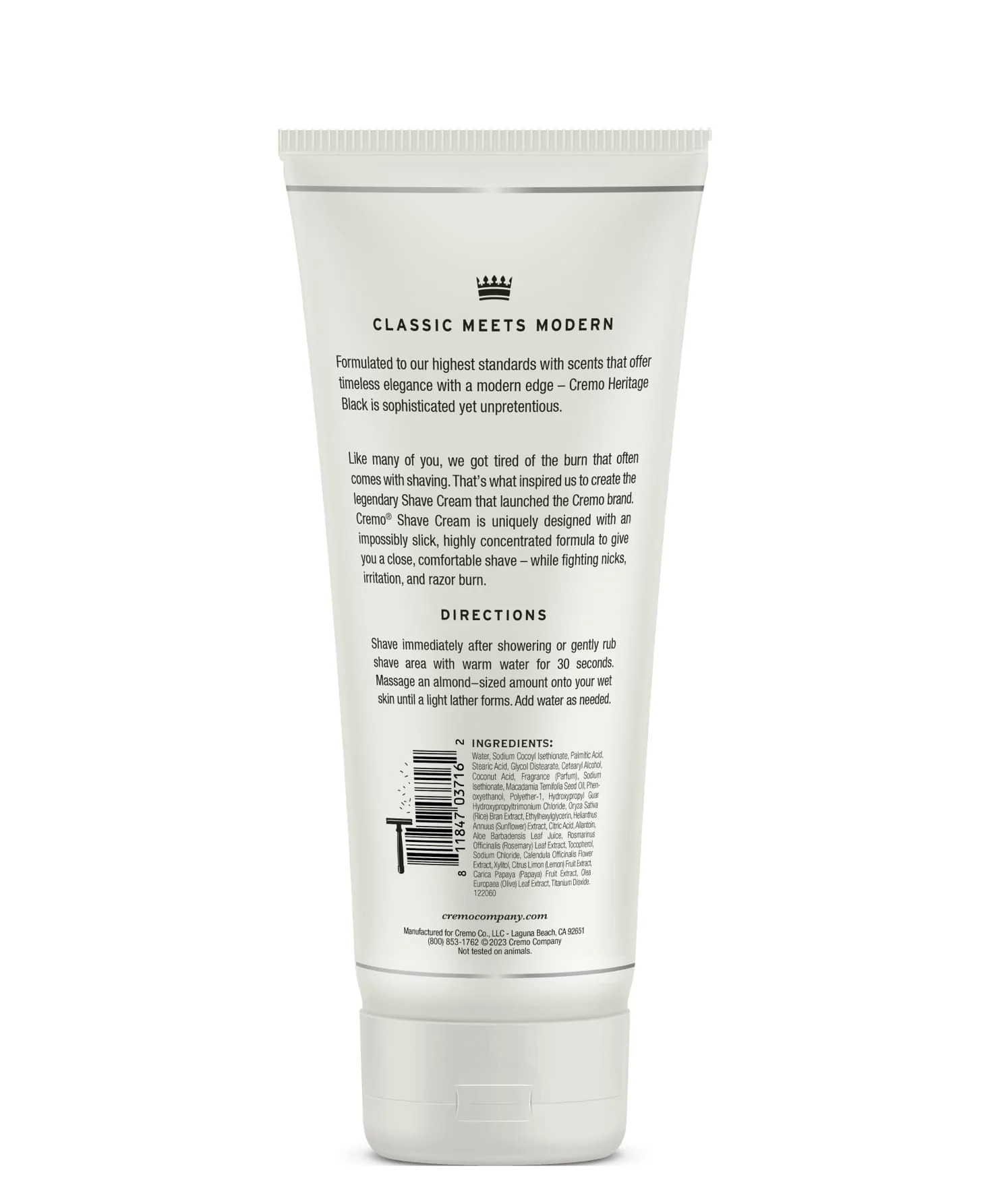 Heritage Black Shave Cream - Image 3
