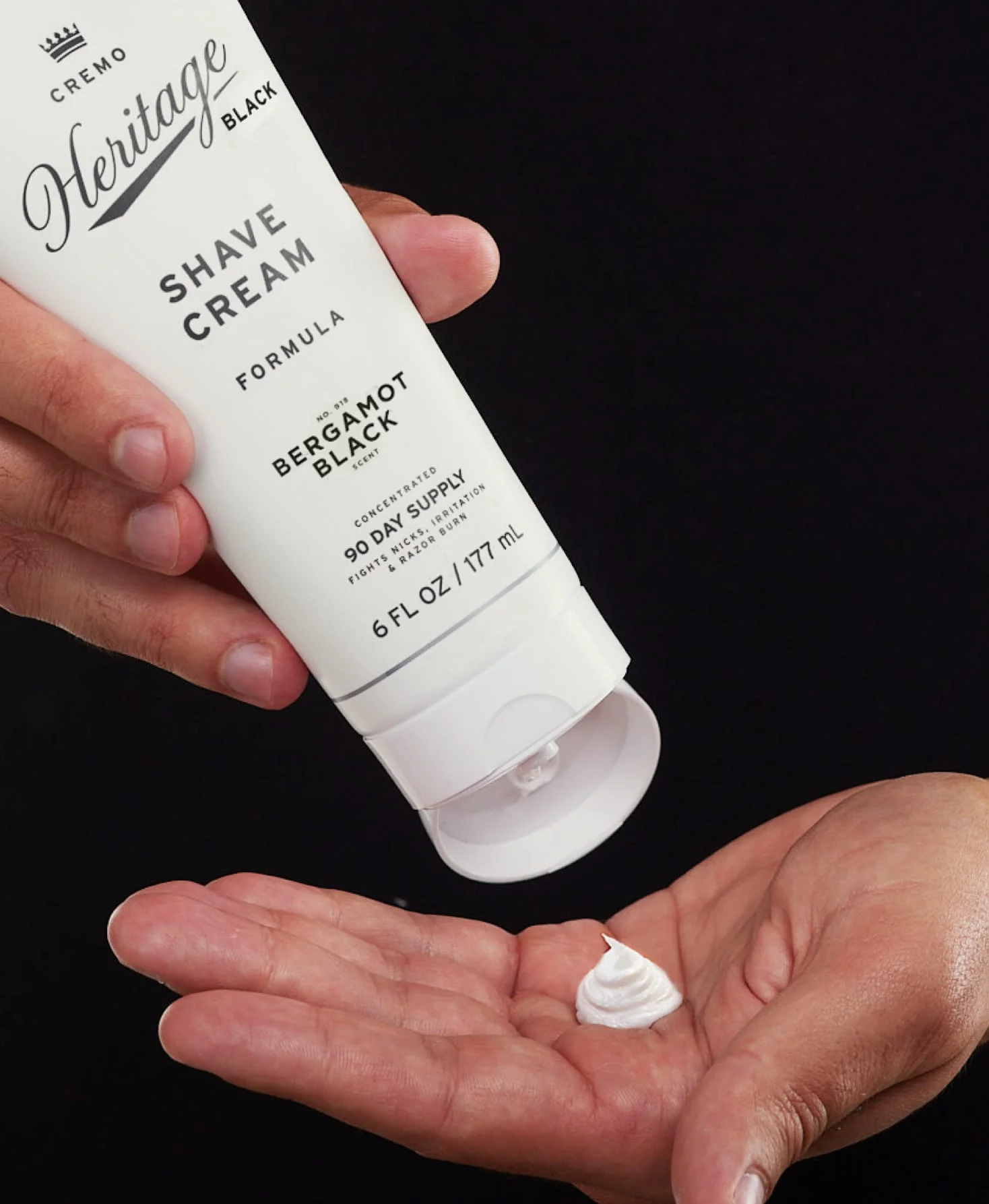 Heritage Black Shave Cream - Image 6