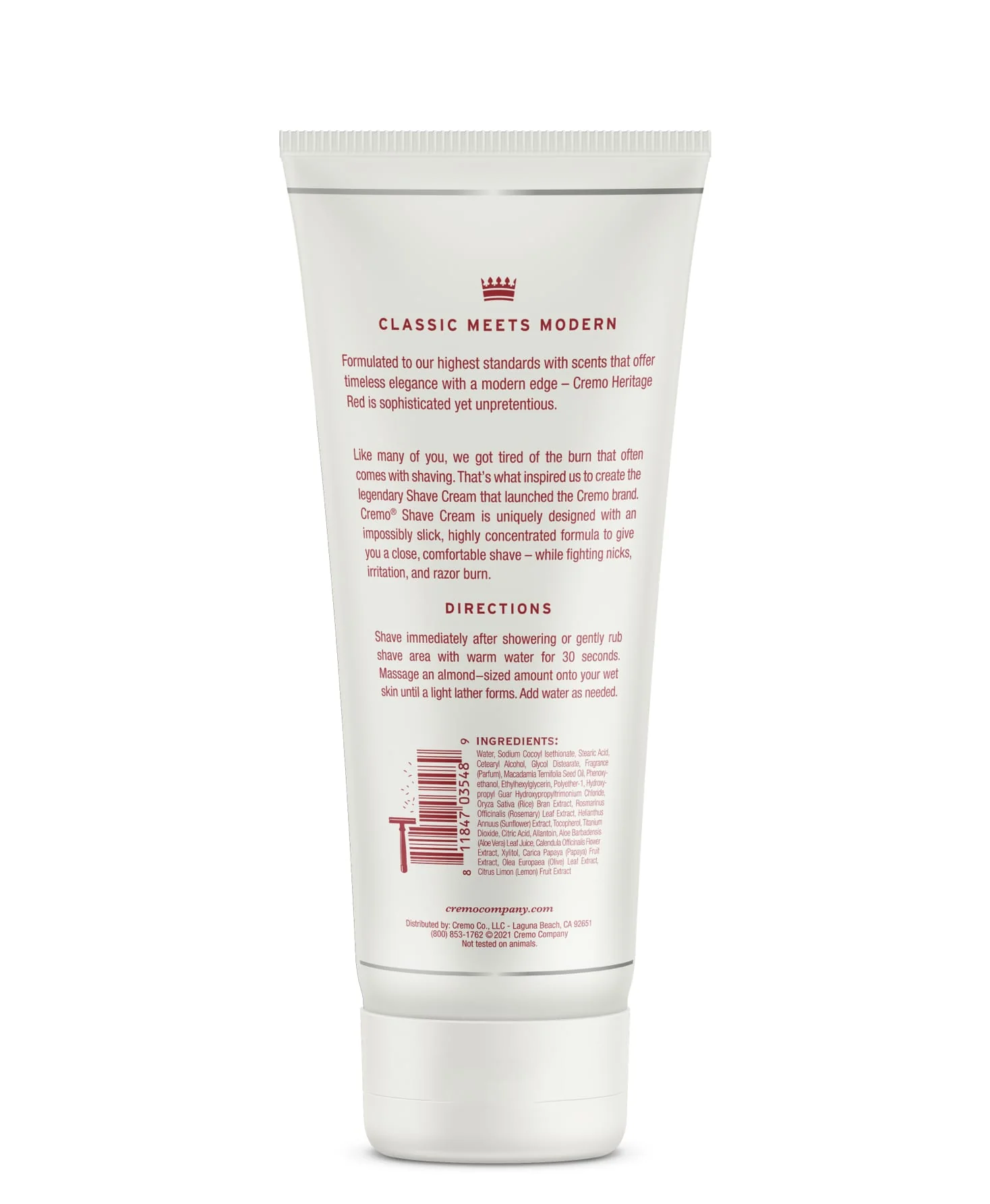 Heritage Red Shave Cream - Image 4